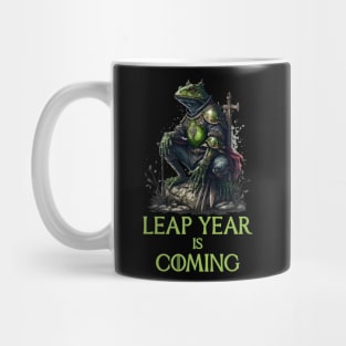 Lear Year Is Coming, Frog Warrior Mug